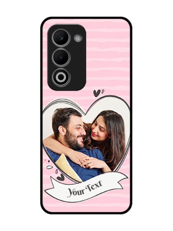 Custom Oppo A5 5G Custom Metal Phone Case - Vintage Heart Design