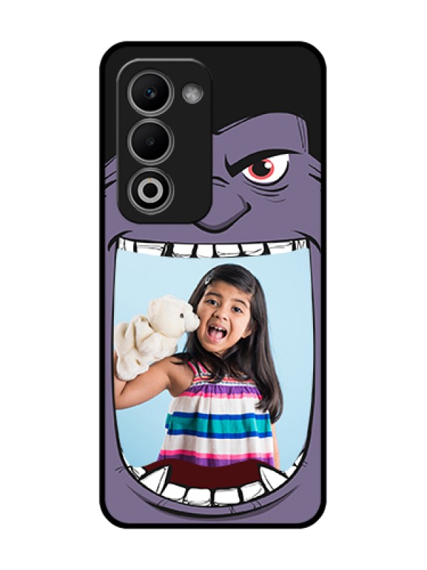 Custom Oppo A5 5G Custom Metal Phone Case - Angry Monster Design
