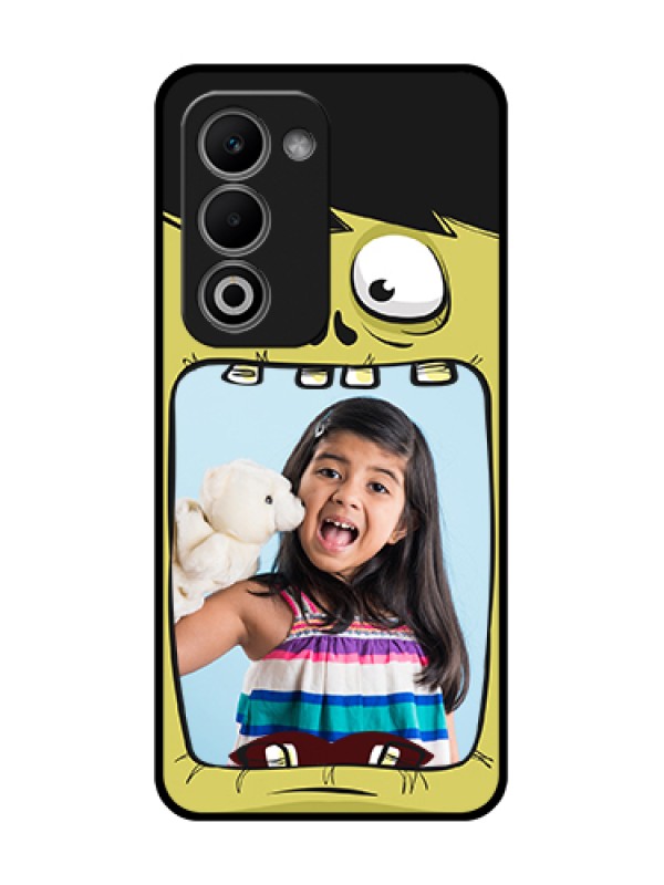 Custom Oppo A5 5G Custom Metal Phone Case - Cartoon Monster Back Case Design