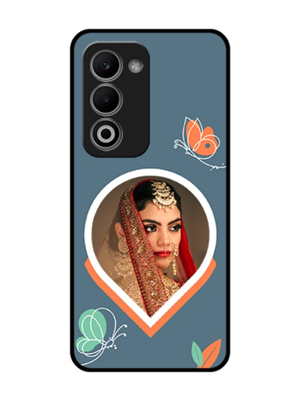 Custom Oppo A5 5G Custom Metal Phone Case - Droplet Butterflies Design