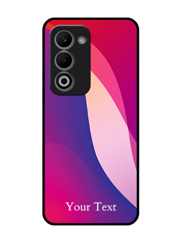 Custom Oppo A5 5G Custom Metal Phone Case - Digital Abstract Overlap Design