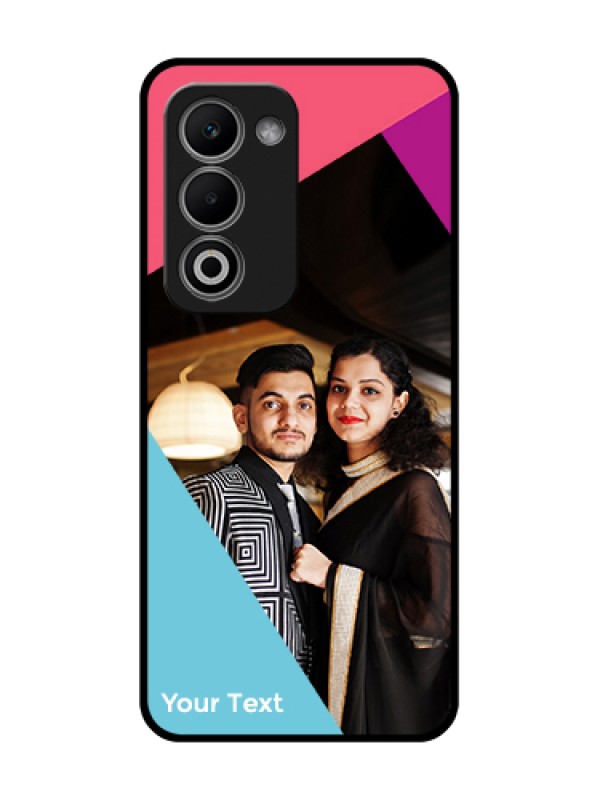 Custom Oppo A5 5G Custom Metal Phone Case - Stacked Triple Colour Design
