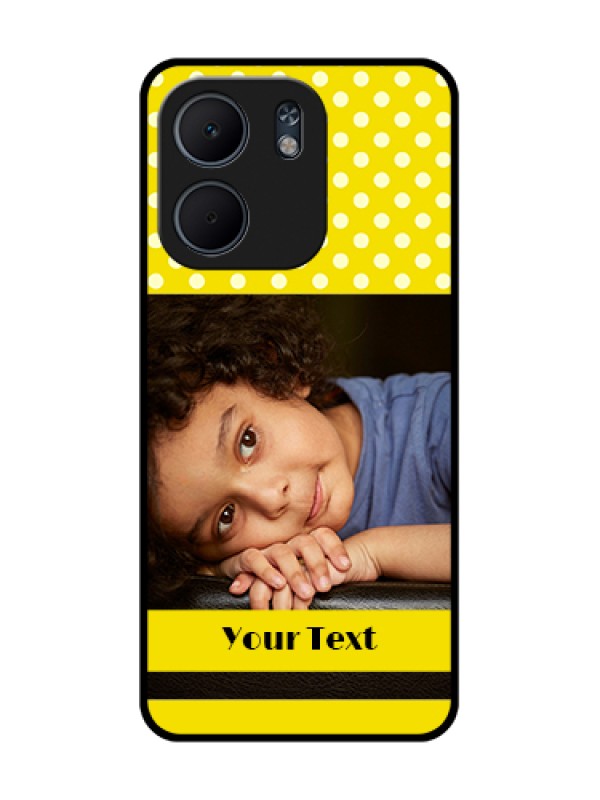Custom Oppo A5X 4G Custom Metal Phone Case - Bright Yellow Case Design