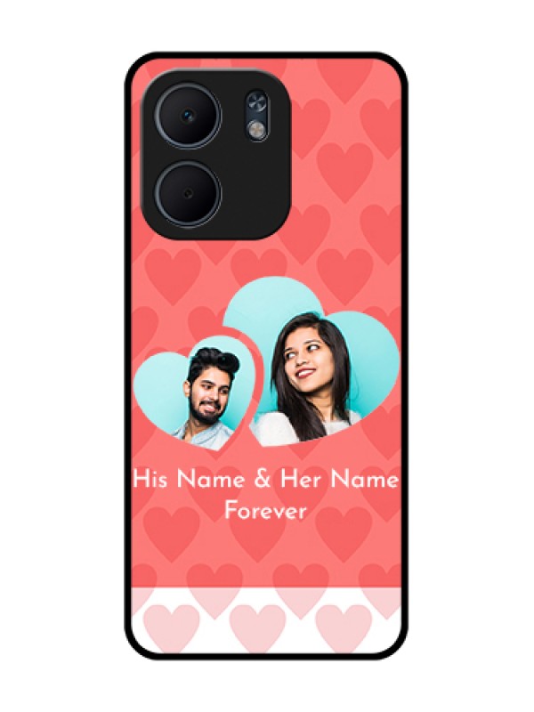 Custom Oppo A5X 4G Custom Metal Phone Case - Couple Pic Upload Design