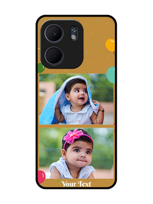Custom Oppo A5X 4G Custom Metal Phone Case - Image Holder With Birthday Celebrations Design