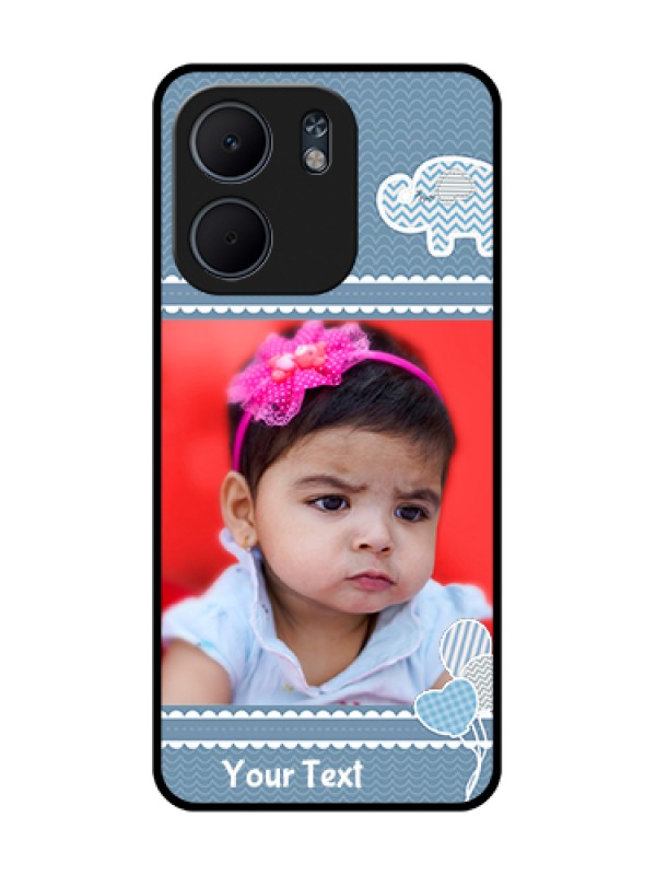 Custom Oppo A5X 4G Custom Metal Phone Case - With Kids Pattern Design