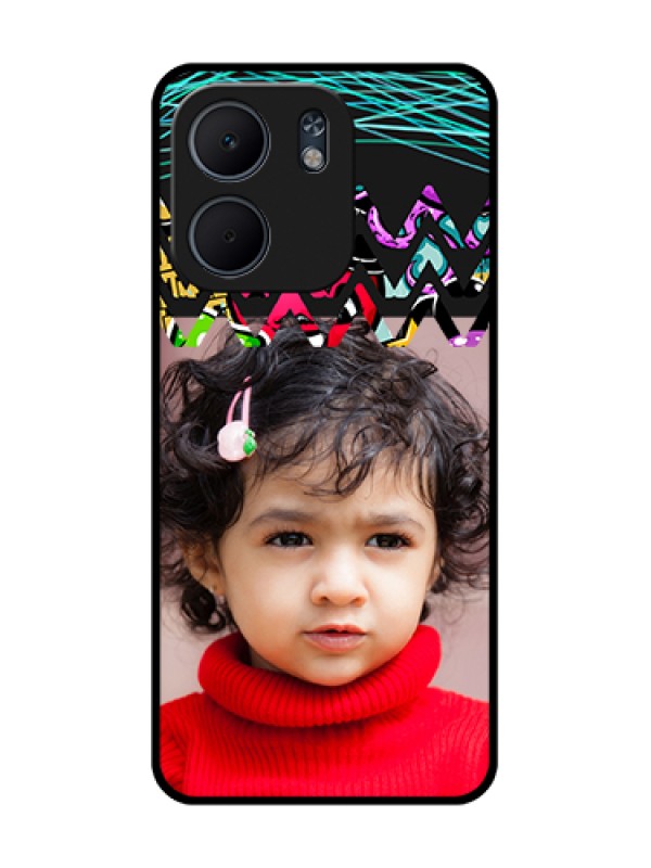 Custom Oppo A5X 4G Custom Metal Phone Case - Neon Abstract Design