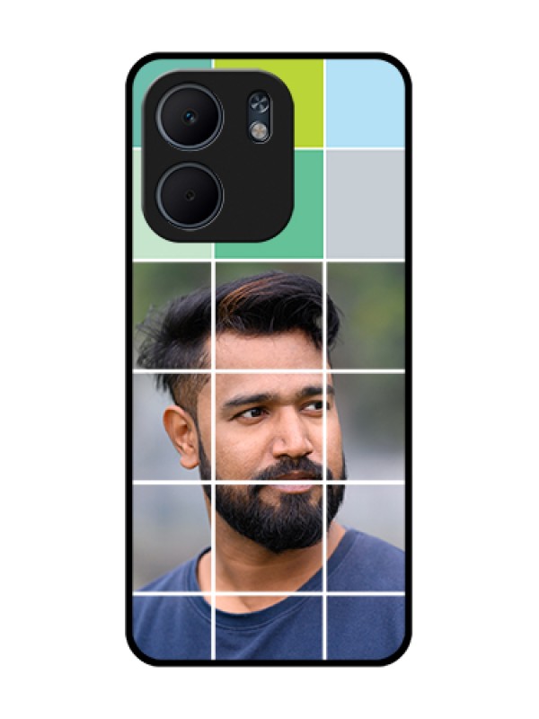 Custom Oppo A5X 4G Custom Metal Phone Case - With White Box Pattern