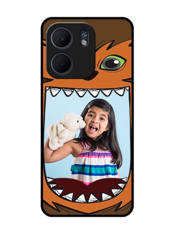 Custom Oppo A5X 4G Custom Metal Phone Case - Owl Monster Back Case Design