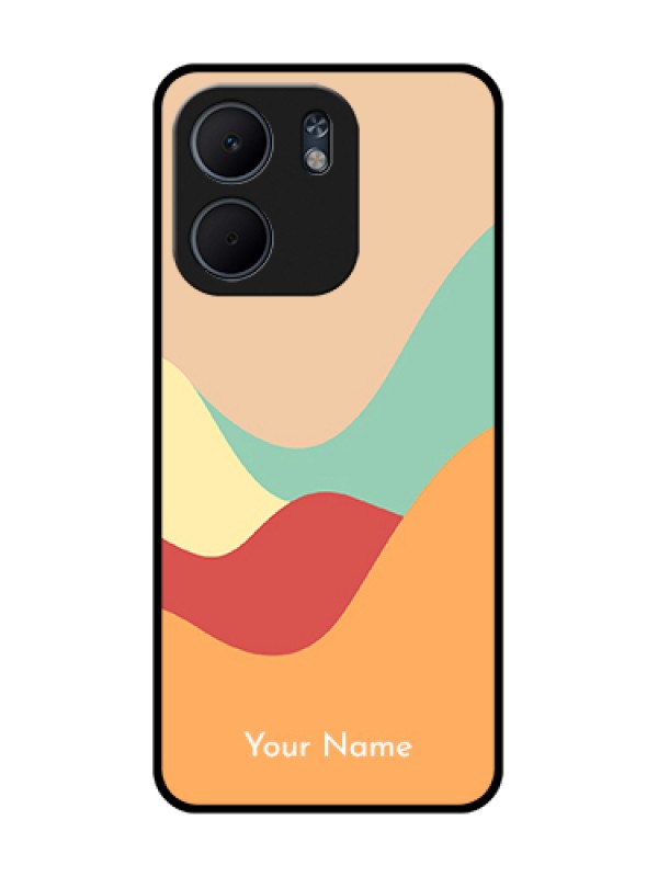 Custom Oppo A5X 4G Custom Metal Phone Case - Ocean Waves Multi - Colour Design