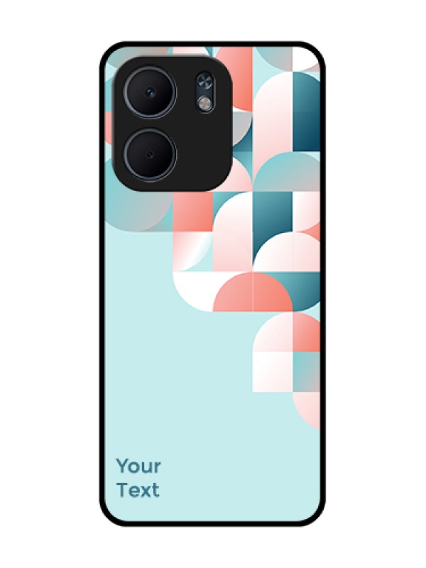 Custom Oppo A5X 4G Custom Metal Phone Case - Stylish Semi - Circle Pattern Design