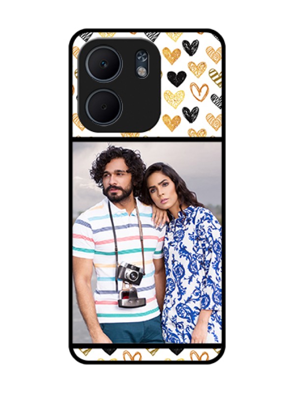 Custom Oppo A5X 5G Custom Metal Phone Case - Love Symbol Design