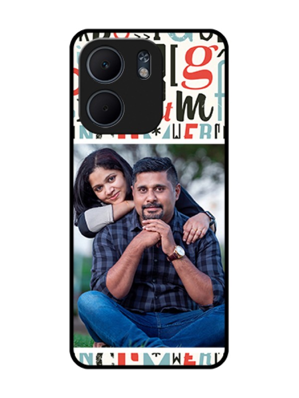 Custom Oppo A5X 5G Custom Metal Phone Case - Alphabet Design