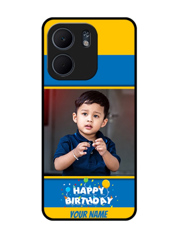 Custom Oppo A5X 5G Custom Metal Phone Case - Birthday Wishes Design