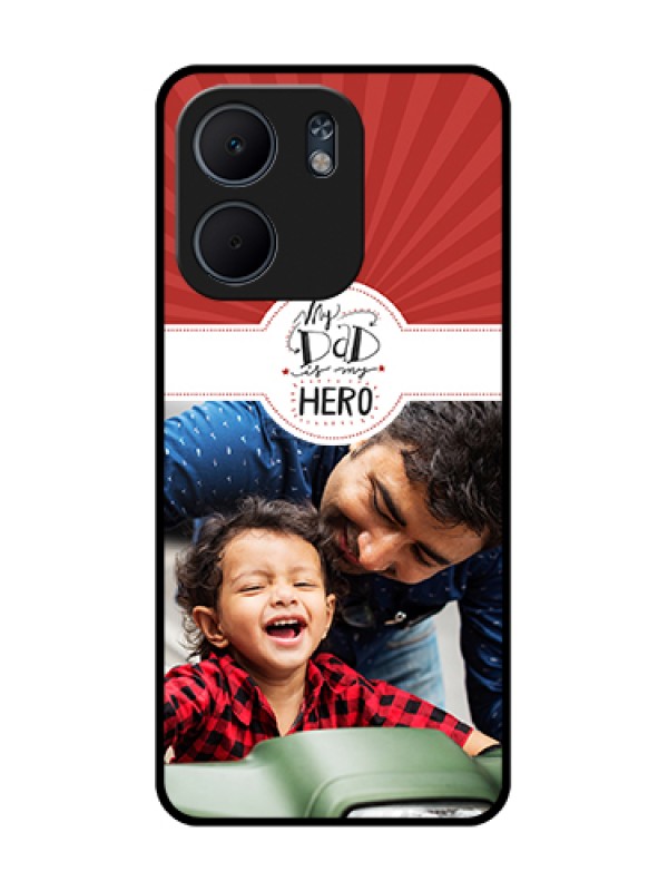 Custom Oppo A5X 5G Custom Metal Phone Case - My Dad Hero Design