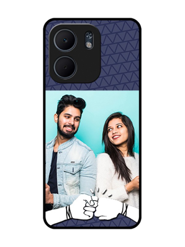 Custom Oppo A5X 5G Custom Metal Phone Case - With Best Friends Design