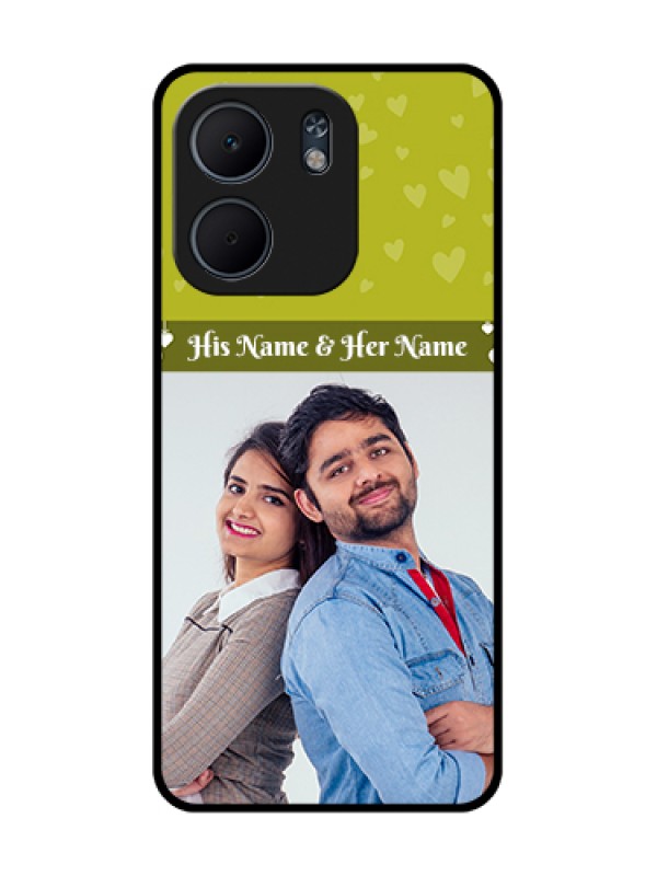 Custom Oppo A5X 5G Custom Metal Phone Case - You & Me Heart Design