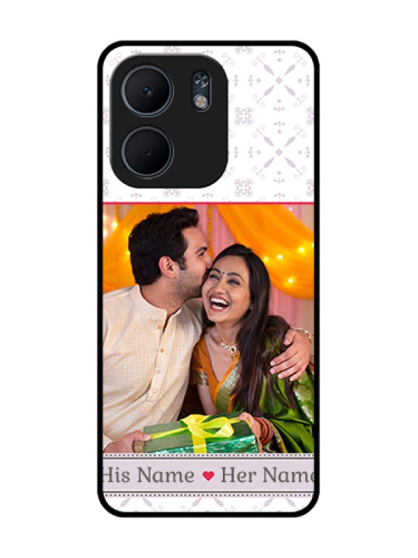 Custom Oppo A5X 5G Custom Metal Phone Case - With Photo And Ethnic Design
