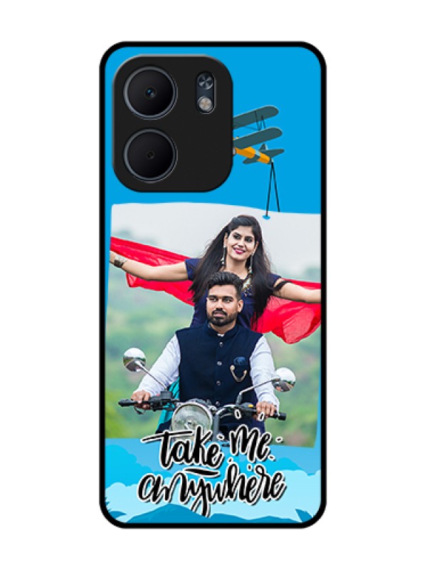 Custom Oppo A5X 5G Custom Metal Phone Case - Traveller Design