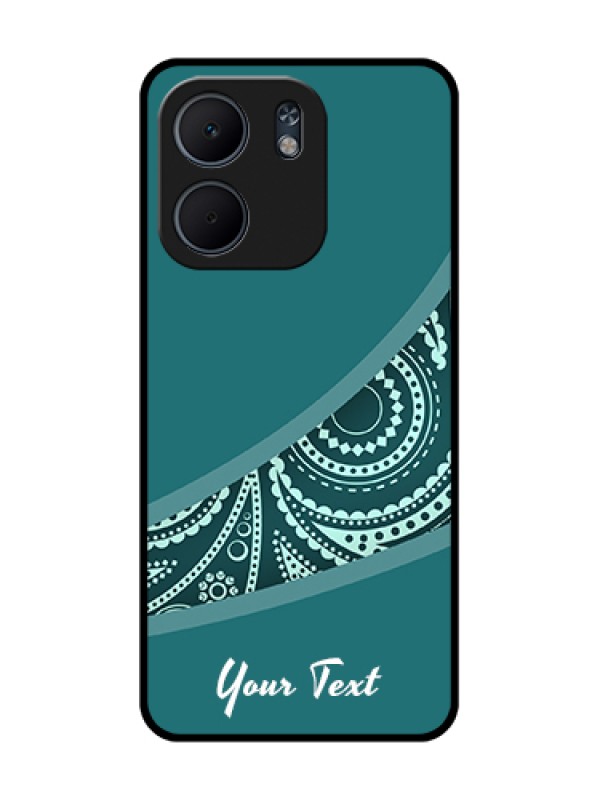 Custom Oppo A5X 5G Custom Metal Phone Case - Semi Visible Floral Design