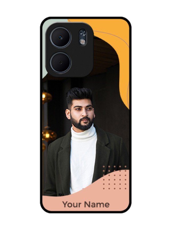 Custom Oppo A5X 5G Custom Metal Phone Case - Tri - Coloured Overlay Design