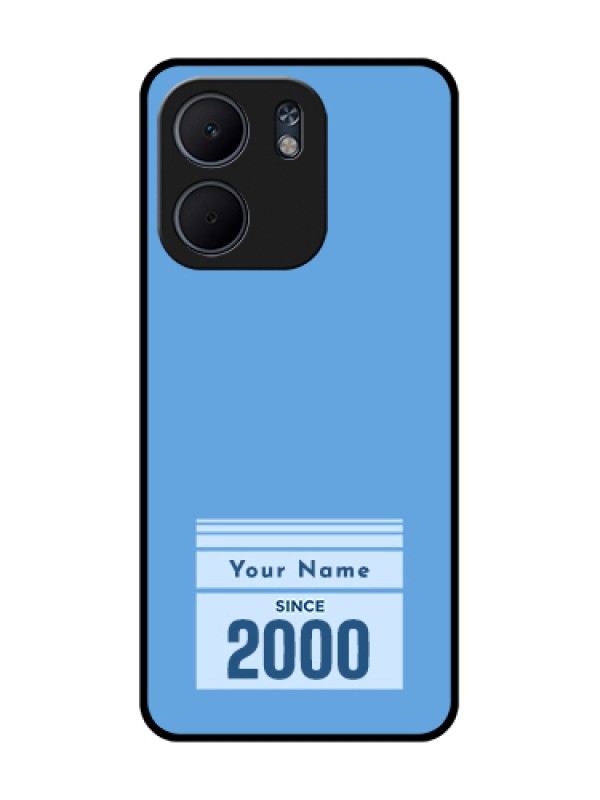 Custom Oppo A5X 5G Custom Metal Phone Case - Custom Year Of Birth Design
