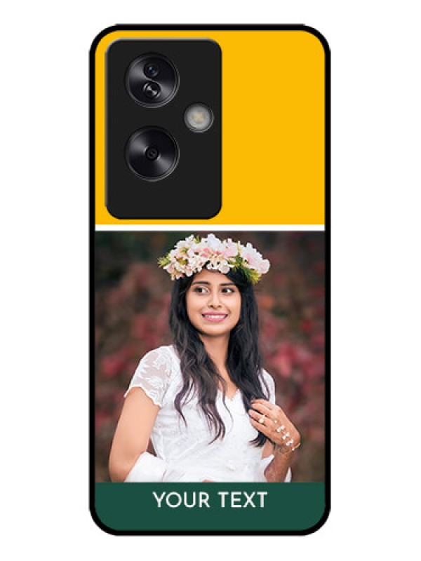 Custom Oppo A79 5G Custom Metal Phone Case - Love You Design