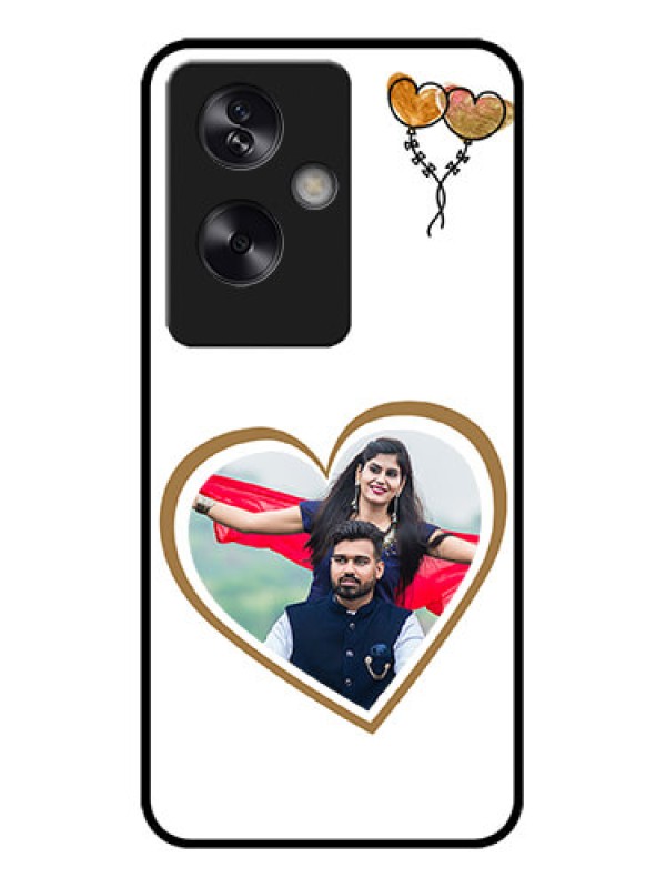 Custom Oppo A79 5G Custom Metal Phone Case - You and Me Design