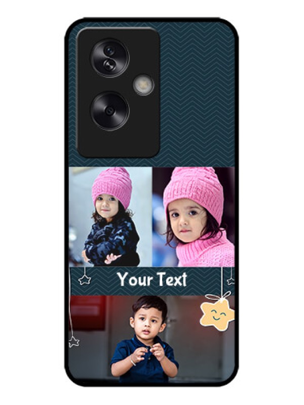 Custom Oppo A79 5G Custom Metal Phone Case - Hanging Stars Design
