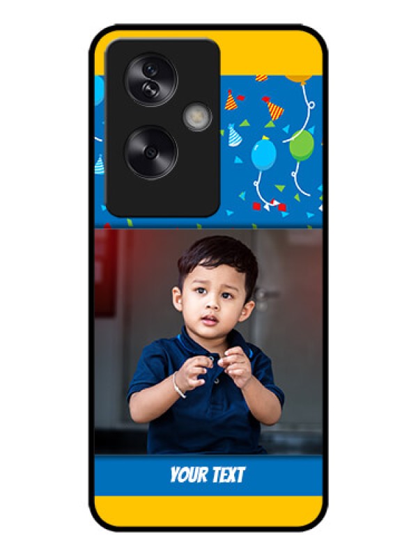 Custom Oppo A79 5G Custom Metal Phone Case - Birthday Wishes Design