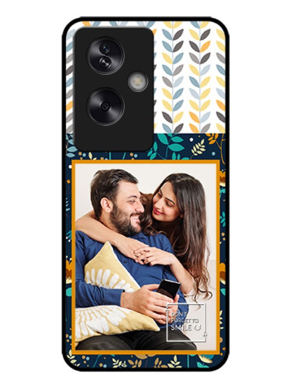 Custom Oppo A79 5G Custom Metal Phone Case - Pattern Design