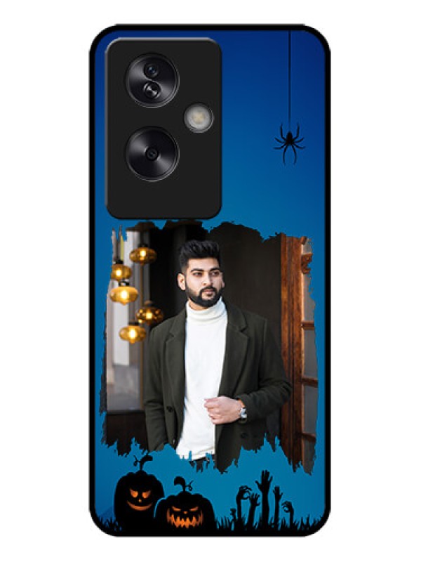 Custom Oppo A79 5G Custom Metal Phone Case - With Pro Halloween Design