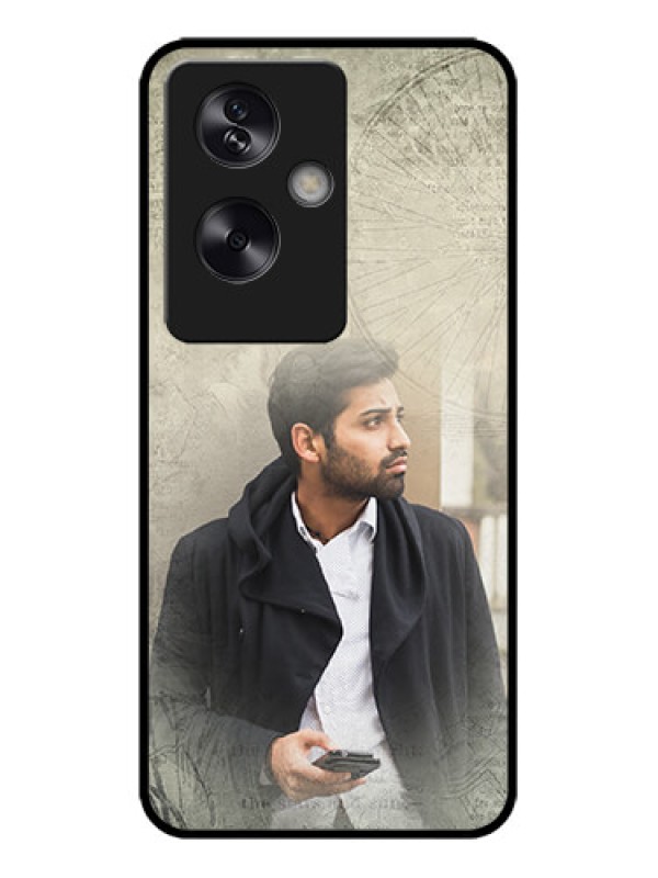 Custom Oppo A79 5G Custom Metal Phone Case - With Vintage Design