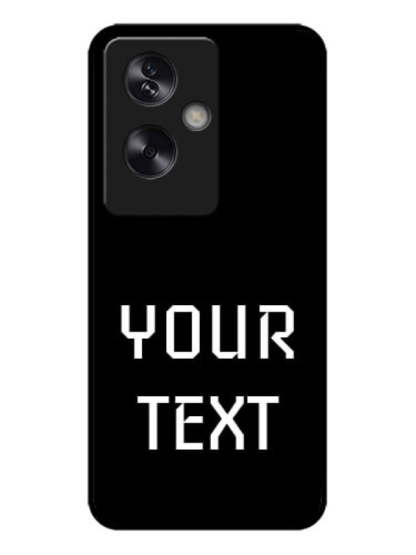 Custom Oppo A79 5G Custom Metal Phone Case - Your Name Design