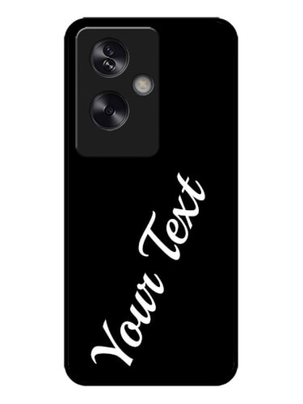 Custom Oppo A79 5G Custom Metal Phone Case - With Your Name Design