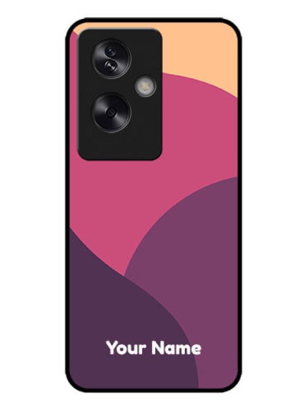 Custom Oppo A79 5G Custom Metal Phone Case - Mixed Multi - Colour Abstract Art Design