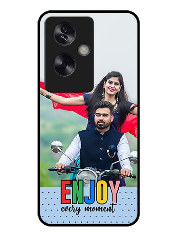 Custom Oppo A79 5G Custom Metal Phone Case - Enjoy Every Moment Design