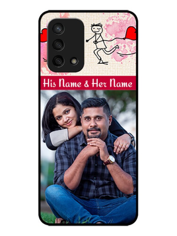 Custom Oppo F19 Custom Metal Phone Case - You And Me Case Design