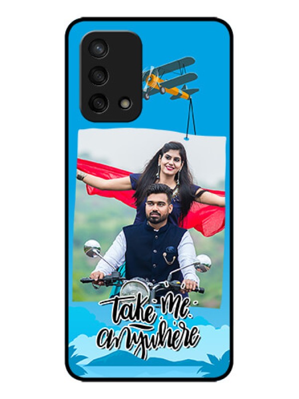 Custom Oppo F19 Custom Metal Phone Case - Traveller Design