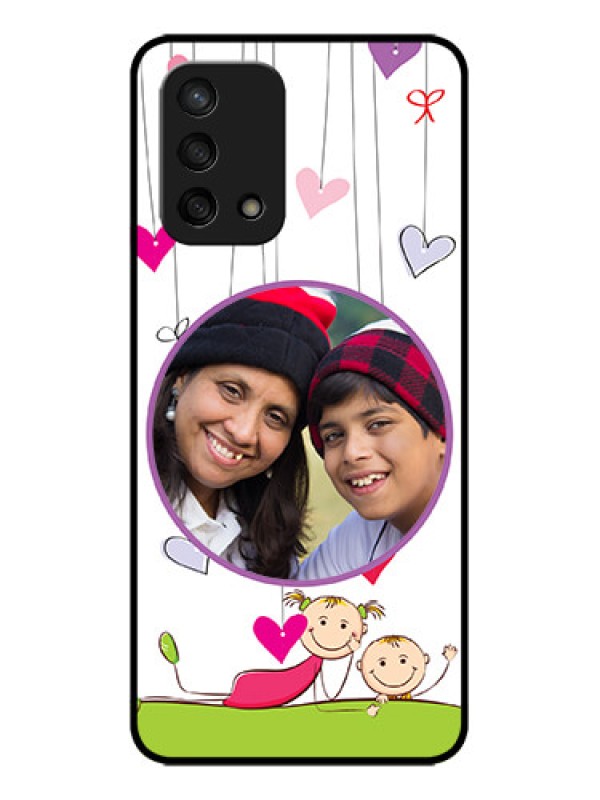 Custom Oppo F19s Custom Metal Phone Case - Cute Kids Phone Case Design
