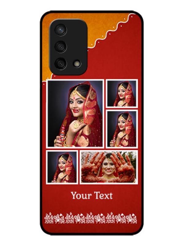 Custom Oppo F19s Custom Metal Phone Case - Wedding Pic Upload Design