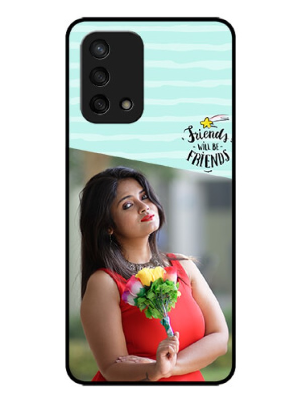 Custom Oppo F19s Custom Metal Phone Case - Friends Picture Icon Design