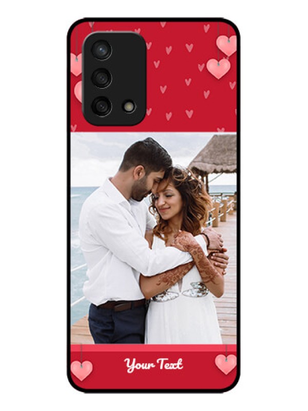 Custom Oppo F19s Custom Metal Phone Case - Valentines Day Design