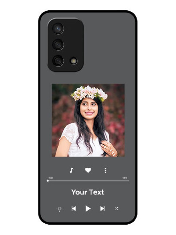 Custom Oppo F19s Custom Metal Phone Case - Play The Music Design