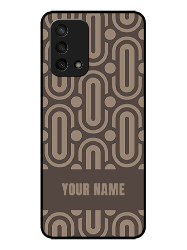 Custom Oppo F19s Custom Metal Phone Case - Captivating Zero Pattern Design