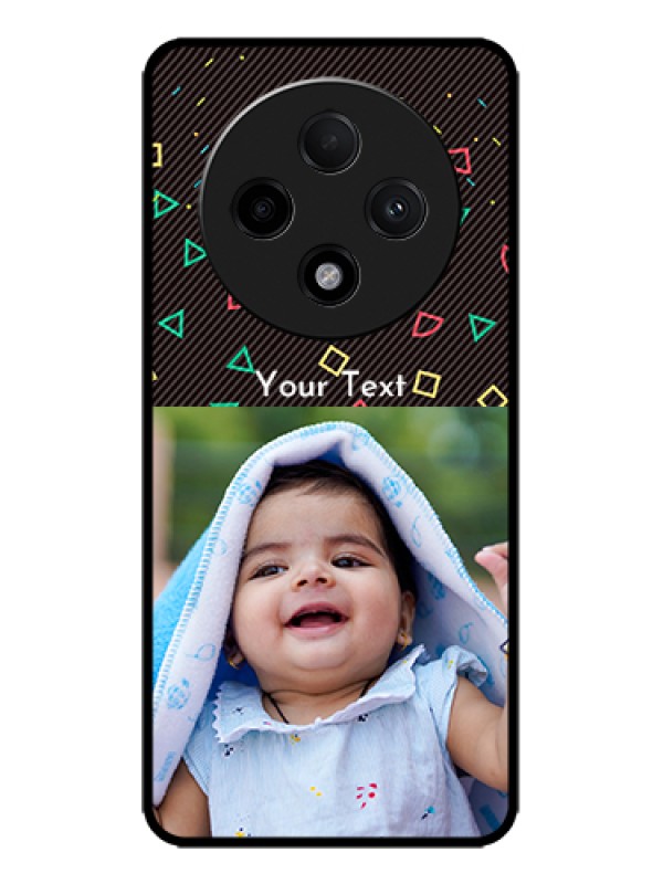 Custom Oppo F27 Pro Plus 5G Custom Metal Phone Case - With Confetti Birthday Design