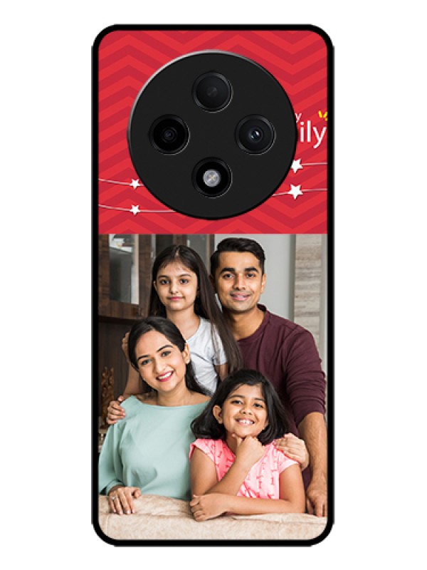 Custom Oppo F27 Pro Plus 5G Custom Metal Phone Case - Happy Family Design