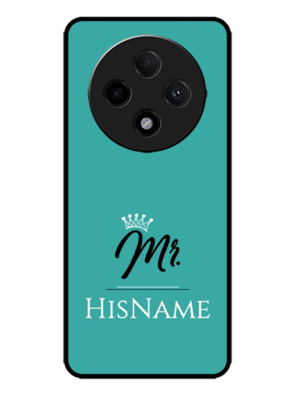 Custom Oppo F27 Pro Plus 5G Custom Metal Phone Case - Mr With Name Design