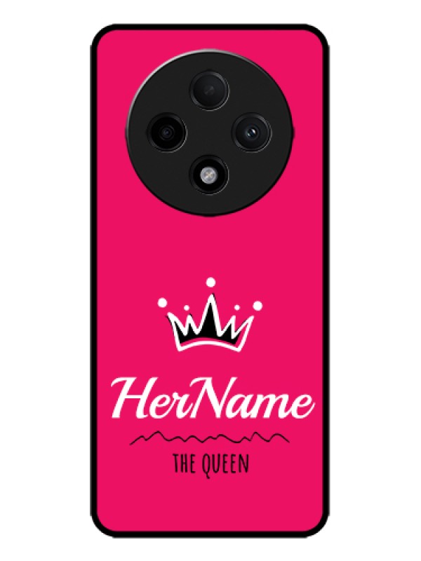 Custom Oppo F27 Pro Plus 5G Custom Metal Phone Case - Queen With Name Design