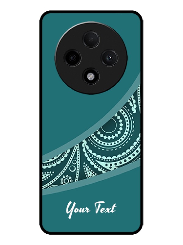 Custom Oppo F27 Pro Plus 5G Custom Metal Phone Case - Semi Visible Floral Design